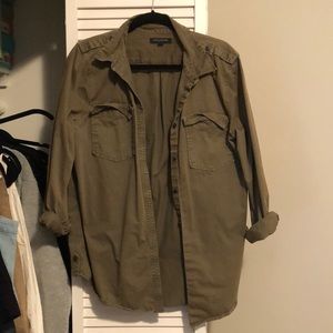 Banana republic soft wash utility shirt
